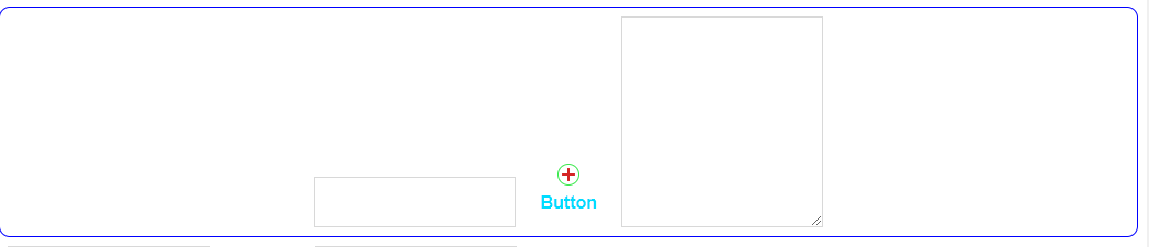 A 'Center' aligned container with vertical alignment set to 'Bottom'
